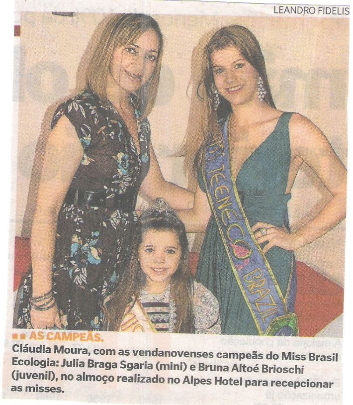 Miss Brasil Ecologia - 02/08/09